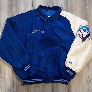 Vintage Starter Blue Jays bomber jacket
Ask questions! Fast Response!